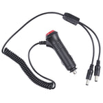 12-24V Car Cigarette Lighter Switch Plug to DC5.5x2.1mm Charger Spring Power Cable, Switch Plug
