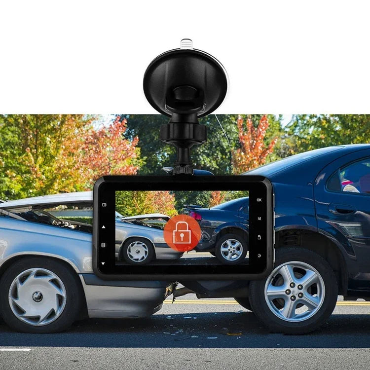 Gravador de Condução Oculto USB para Carro T638, Monitor de Vídeo de Reversão com Visão Noturna HD, T638