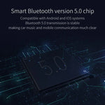 BC42 Bluetooth 5.0 Lâmpada Atmosférica Colorida Multifuncional para Carro MP3 Player, Suporta Cartão TF & Disco U & FM, BC42