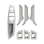 Car Imported Version Inside Doors Handle Pull Trim Cover 5141 7225 873 for BMW F10 F18, Left Driving, Imported Version (Dark Coffee), Imported Version (Beige White), Imported Version (Grey), Imported Version (Beige), Imported Version (Wine Red)