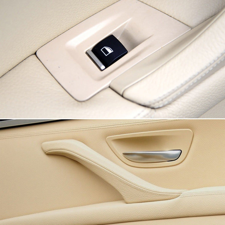 Car Imported Version Inside Doors Handle Pull Trim Cover 5141 7225 873 for BMW F10 F18, Left Driving, Imported Version (Dark Coffee), Imported Version (Beige White), Imported Version (Grey), Imported Version (Beige), Imported Version (Wine Red)