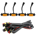 For Toyota Tacoma TRD 2016-2019 4 in 1 Car LED Front Grille Warning Lights, Daytime Running Lights & Wide Lights, 4 in 1