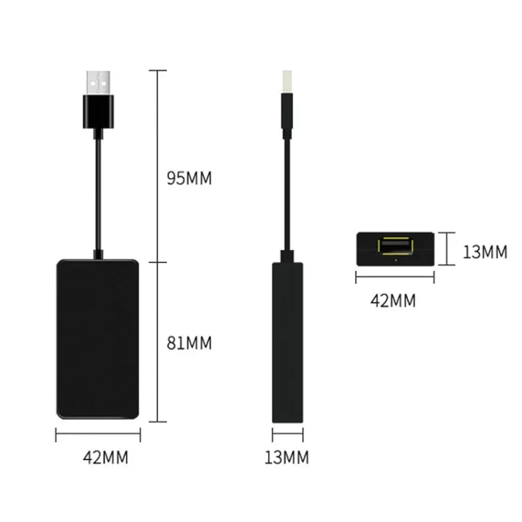Navegação para Carro Android / Apple Carplay Módulo Bluetooth Sem Fios Adaptador USB Carplay para Smartphone, CPC200-Autokit