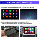 Navegação para Carro Android / Apple Carplay Módulo Bluetooth Sem Fios Adaptador USB Carplay para Smartphone, CPC200-Autokit