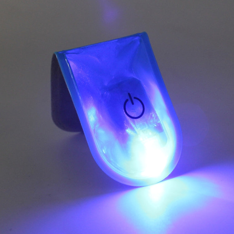 2 PCS Outdoor Night Running Safety Warning Light LED Illuminated Magnet Clip Light