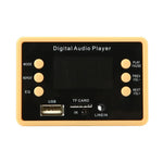 Decodificador de Áudio MP3 para Carro 12V com Ecrã a Cores, Rádio FM, Cartão TF, USB, Função Bluetooth e Controlo Remoto, 12V
