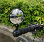 Espelho Retrovisor Universal para Bicicleta com Rotação de 360 Graus Ajustável, Espelho Convexo de Ângulo Amplo para Guiador, Espelho Retrovisor para Ciclismo