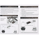 3000W DC 24V to AC 220V Car Multi-functional Sine Wave Power Inverter, Random Color Delivery, 3000W(Sine Wave)