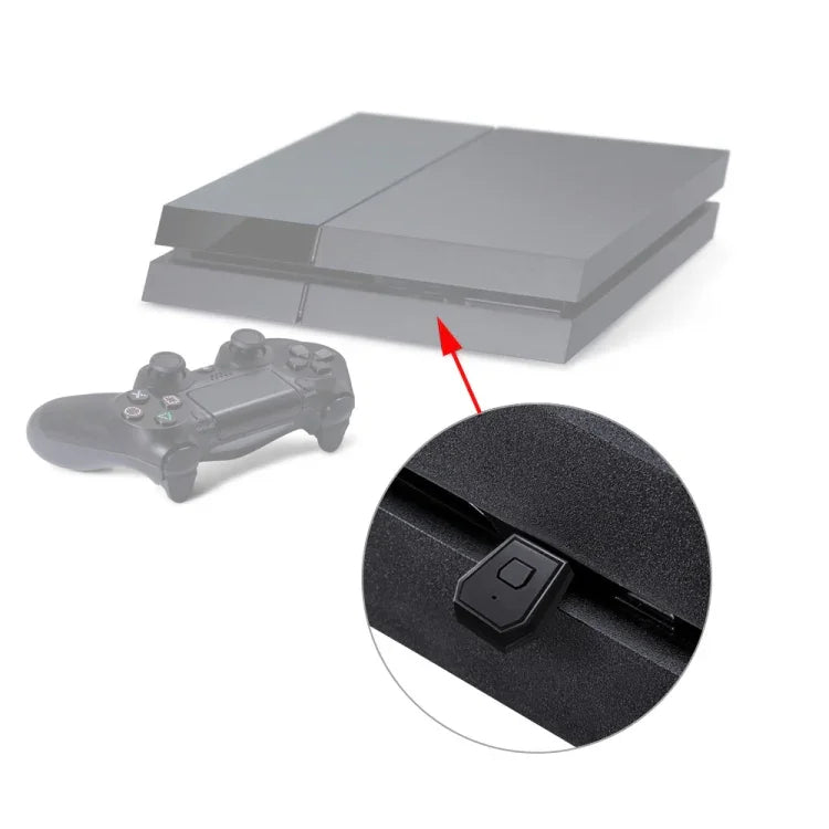 Adaptador Receptor e Transmissor Bluetooth USB 4.0 para Sony PlayStation PS4, Para PS4