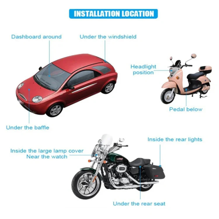 Rastreador GPS TK300 4G GPS / GPRS / GSM para Veículos, Carros e Camionetas em Tempo Real com Bateria e Relé, TK300