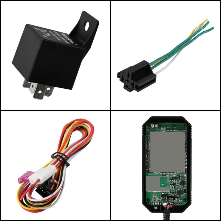 Rastreador GPS TK300 4G GPS / GPRS / GSM para Veículos, Carros e Camionetas em Tempo Real com Bateria e Relé, TK300