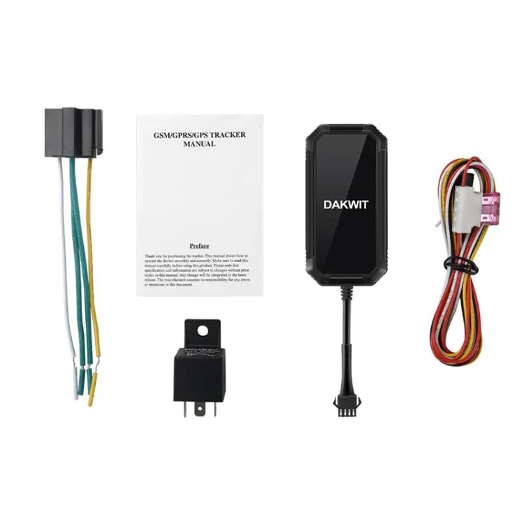 Rastreador GPS TK300 4G GPS / GPRS / GSM para Veículos, Carros e Camionetas em Tempo Real com Bateria e Relé, TK300