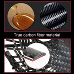 Car Carbon Fiber Air Conditioning Panel Decorative Sticker for Volkswagen Tiguan L 2019-2021, High Configuration, Air Conditioning Panel, High Configuration