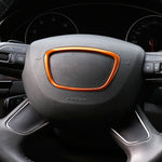 Car Auto Steering Wheel Ring Cover Trim Sticker Decoration for Audi