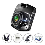 Gravador de Condução DVR de Carro de 2,4 polegadas 480P com Gravação Simples, Suporta Monitorização de Estacionamento / Gravação em Loop (Preto), 2,4 polegadas