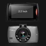 Gravador de Condução DVR G30 de Carro de 2,2 polegadas 480P com Gravação Simples, Suporta Monitorização de Estacionamento / Gravação em Loop, 2,2 polegadas