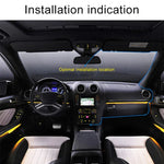 G30 Gravador de Condução DVR para Carro 2.4 polegadas 480P Gravação Única Suporta Monitorização de Estacionamento / Gravação em Loop, 2.4 polegadas