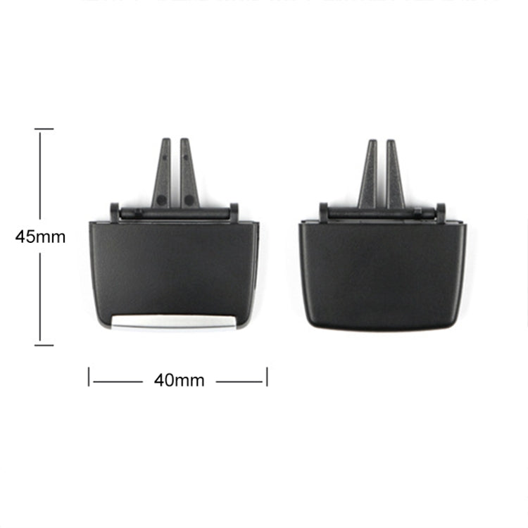 Car Front Air Conditioning Exhaust Switch Paddle Air Conditioning Leaf Clip for BMW X5 / X6, Left and Right Drive Universal, For BMW X5 / X6 Front