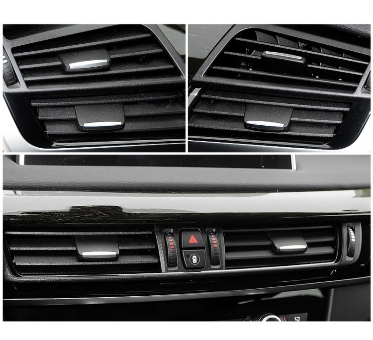 Car Front Air Conditioning Exhaust Switch Paddle Air Conditioning Leaf Clip for BMW X5 / X6, Left and Right Drive Universal, For BMW X5 / X6 Front