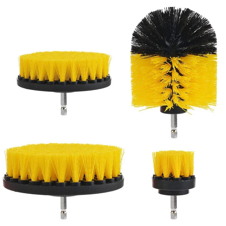 Conjunto de Cabeças de Escova para Broca Elétrica 12 em 1 para Limpeza e Descalcificação de Piso, Parede, Janela e Vidro, Entrega de Cor Aleatória, 12 em 1, Entrega de Cor Aleatória