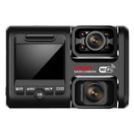 Z30 Gravador de Condução Panorâmico WiFi com Dupla Lente HD 2160P, Visão Noturna Sem Luz, 360 Graus, Versão GPS, Z30 Versão GPS