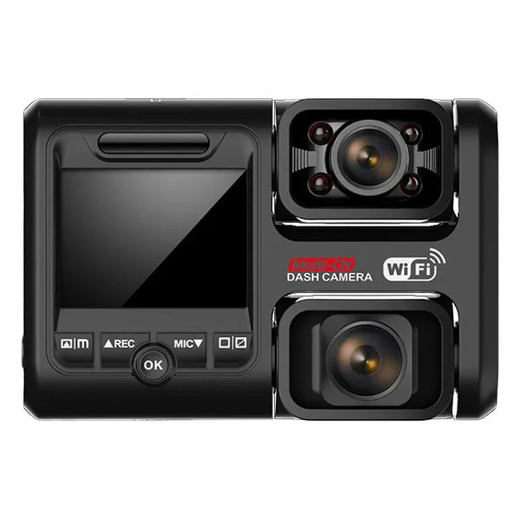 Z30 Gravador de Condução Panorâmico WiFi com Dupla Lente HD 2160P, Visão Noturna Sem Luz, 360 Graus, Versão GPS, Z30 Versão GPS