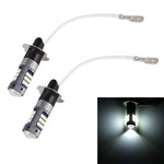 1 Pair H3 DC12V / 5W Car LED Fog Light with 42LEDs SMD-2016 Lamp Beads, H3 (Yellow Light), H3 (Ice Blue Light), H3 (White Light)