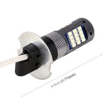 1 Pair H3 DC12V / 5W Car LED Fog Light with 42LEDs SMD-2016 Lamp Beads, H3 (Yellow Light), H3 (Ice Blue Light), H3 (White Light)