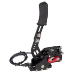 Manete Analógica Linear Modificada de 14bit USB para Jogos de Corrida PC com Suporte para Sistema Win, com Placa de Suporte