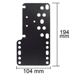 Manete Analógica Linear Modificada de 14bit USB para Jogos de Corrida PC com Suporte para Sistema Win, com Placa de Suporte