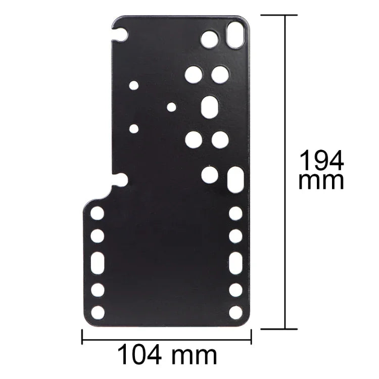 Manete Analógica Linear Modificada de 14bit USB para Jogos de Corrida PC com Suporte para Sistema Win, com Placa de Suporte
