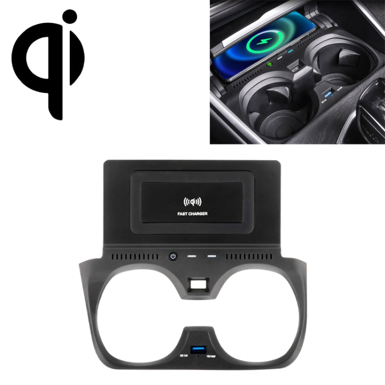 HFC-1013 Car Qi Standard Wireless Charger 10W Quick Charging for BMW 3 Series 2020-2022, Left Driving, FC-1013