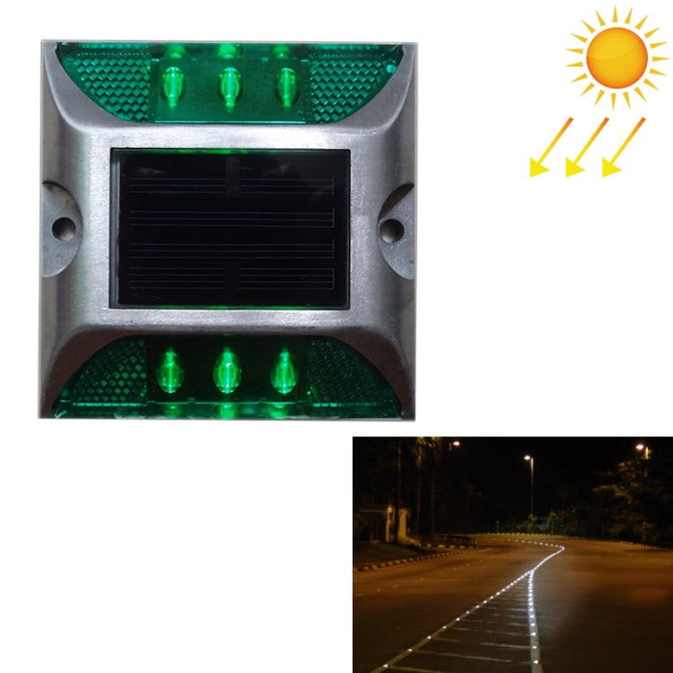 Luz Solar Quadrada para Marcador de Estrada Luz de Orientação para Carros Luz de Desaceleração Rodoviária, Versão Sempre Ligada, Versão Sempre Ligada