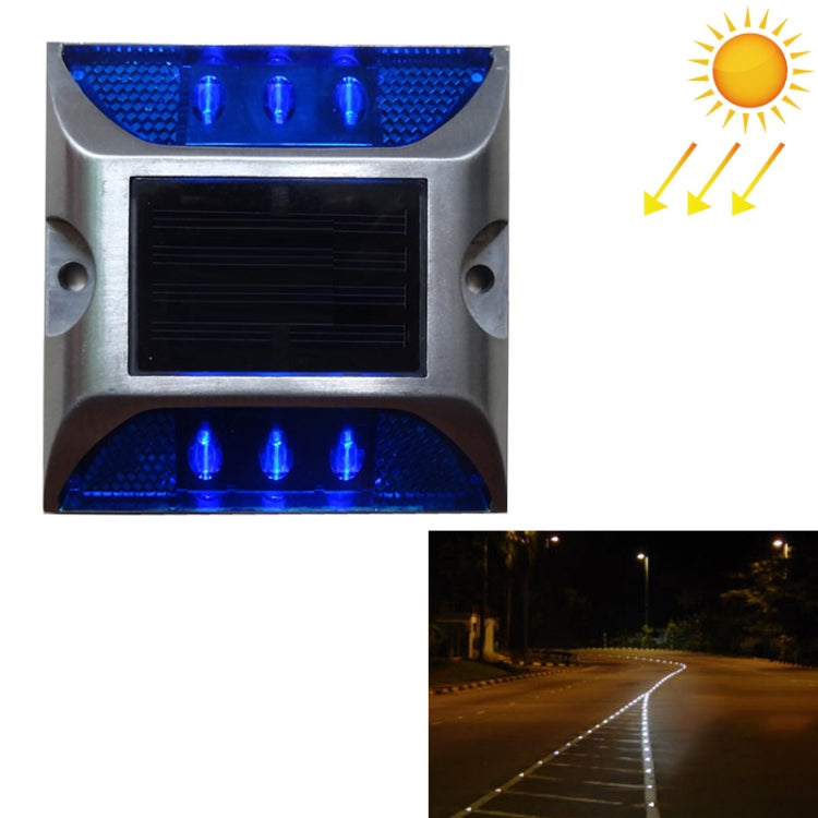 Luz Solar Quadrada para Marcador de Estrada Luz de Orientação para Carros Luz de Desaceleração Rodoviária, Versão Intermitente Brilhante, Versão Intermitente Brilhante