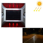 Luz Solar Quadrada para Marcador de Estrada Luz de Orientação para Carros Luz de Desaceleração Rodoviária, Versão Intermitente Brilhante, Versão Intermitente Brilhante