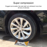 Luz Solar Quadrada para Marcador de Estrada Luz de Orientação para Carros Luz de Desaceleração Rodoviária, Versão Intermitente Brilhante, Versão Intermitente Brilhante