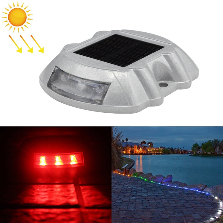 Luz Solar em Forma de Ferradura para Marcador de Estrada Luz de Orientação para Carros Luz de Desaceleração Rodoviária, Versão Sempre Ligada, Versão Sempre Ligada