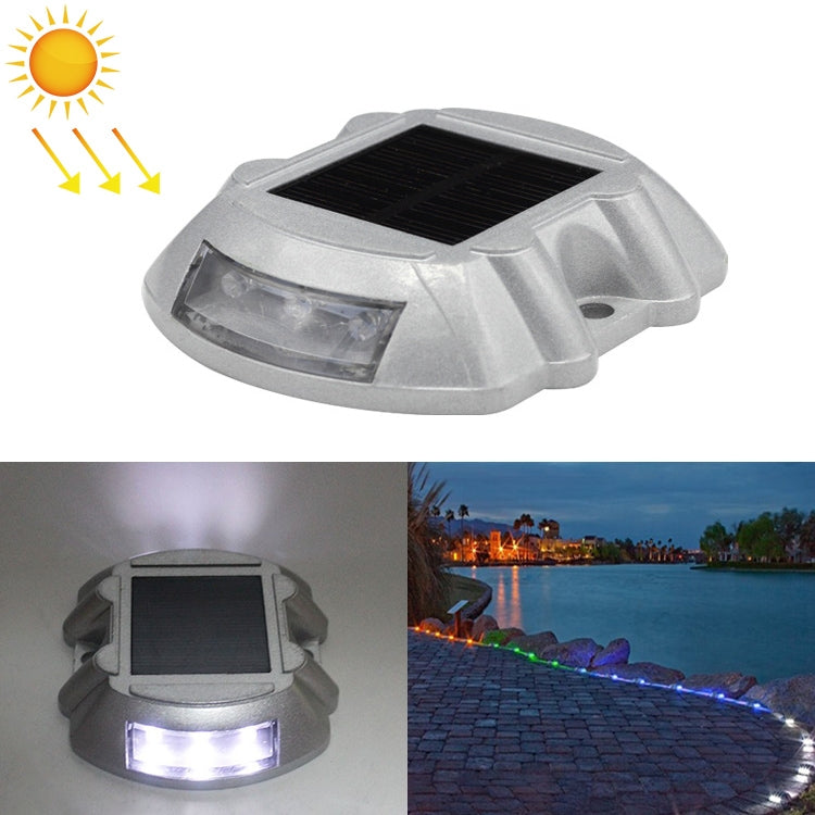 Luz Solar em Forma de Ferradura para Marcador de Estrada Luz de Orientação para Carros Luz de Desaceleração Rodoviária, Versão Intermitente Brilhante, Versão Intermitente Brilhante
