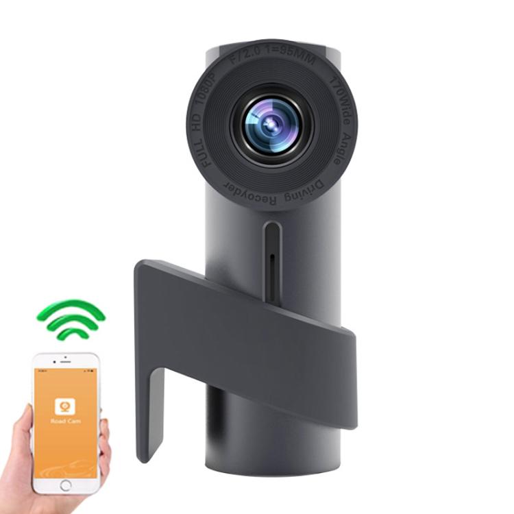 Car WiFi Single Camera Hidden 360 Degree Rotation Car Driving Recorder, WiFi Single Camera