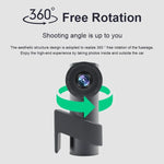 Gravador de Condução para Carro com Câmara Dupla WiFi Oculta com Rotação de 360 Graus, Câmara Dupla WiFi