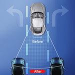 SHUNWEI SD-2415 Car Anti-glare Rear-view Mirror, Size: 299 x 90mm, 299 x 90mm