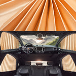 Conjunto de Cortinas de Sol Automóvel 4 em 1 para Para-brisas