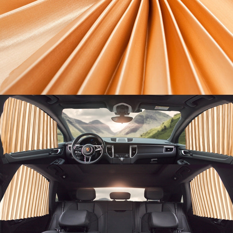 Conjunto de Cortinas de Sol Automóvel 4 em 1 para Para-brisas