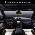 F9 Gravador de Condução de Carro com Câmara Dupla Frontal e Interior, Visão Noturna Infravermelha HD, Câmara Frontal e Interior de Carro