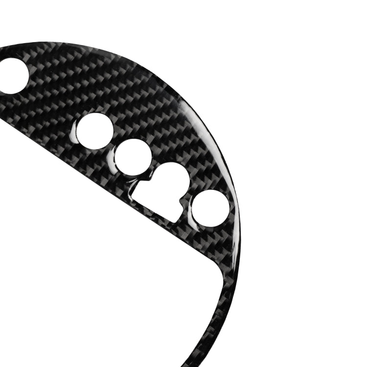 Car Carbon Fiber Gear Shift Position Panel Decorative Sticker for Audi TT 8n 8J MK123 TTRS 2008-2014, Right Drive, Gear Shift Position