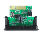 Placa Decodificadora de Leitor MP3 Áudio 12V para Carro Rádio FM Cartão TF USB AUX, com Bluetooth, 38, 38 (Branco)