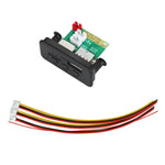 Placa Decodificadora de Leitor MP3 Áudio 12V para Carro Rádio FM Cartão TF USB AUX, com Bluetooth, 38, 38 (Branco)