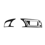 Car Carbon Fiber Dashboard Frame Decorative Sticker for Audi A5, Left Drive, For Audi A5