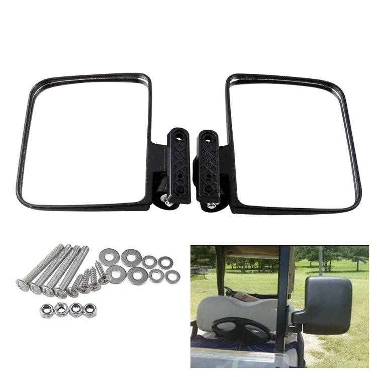 Side Mirror Rear View Mirror for Golf Carts, MR020