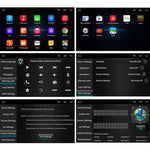 CKVW92 Reprodutor MP5 Android 6.0 2 Din HD 9 polegadas para Carro Navegação GPS Multimédia Rádio Bluetooth para Volkswagen, Suporta FM & Mirror Link, Versão Mapa Europa, Versão Mapa Europa